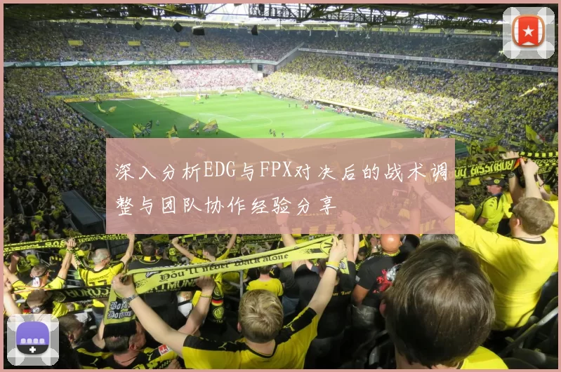 深入分析EDG与FPX对决后的战术调整与团队协作经验分享