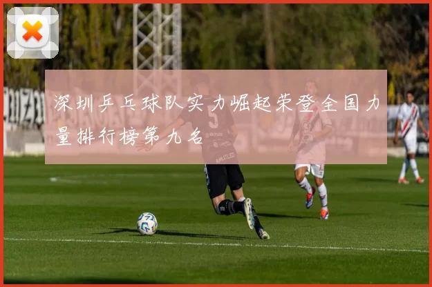 深圳乒乓球队实力崛起荣登全国力量排行榜第九名